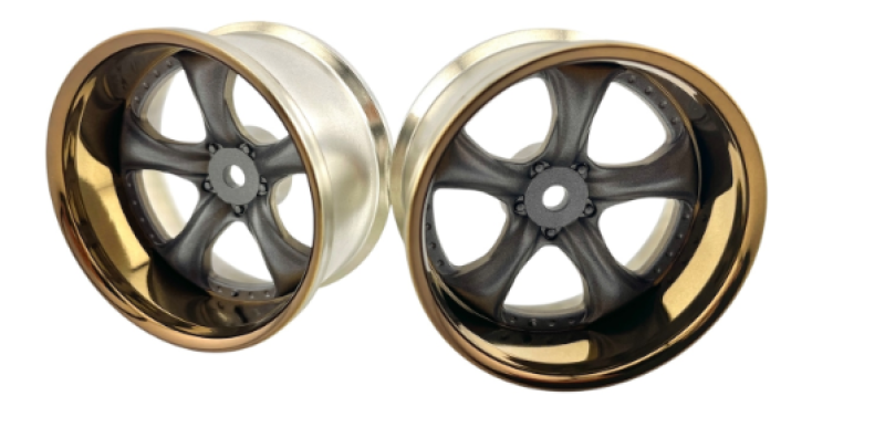 WORK VS KF WHEEL STANDARD RIM OFFSET6/8 bronze gray metallic